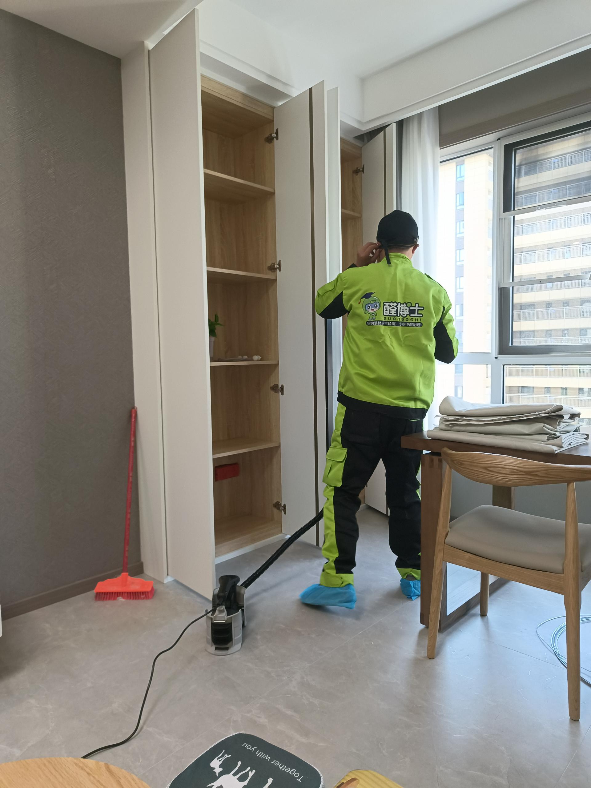 美溪十堰市百强世纪城小区除甲醛案例